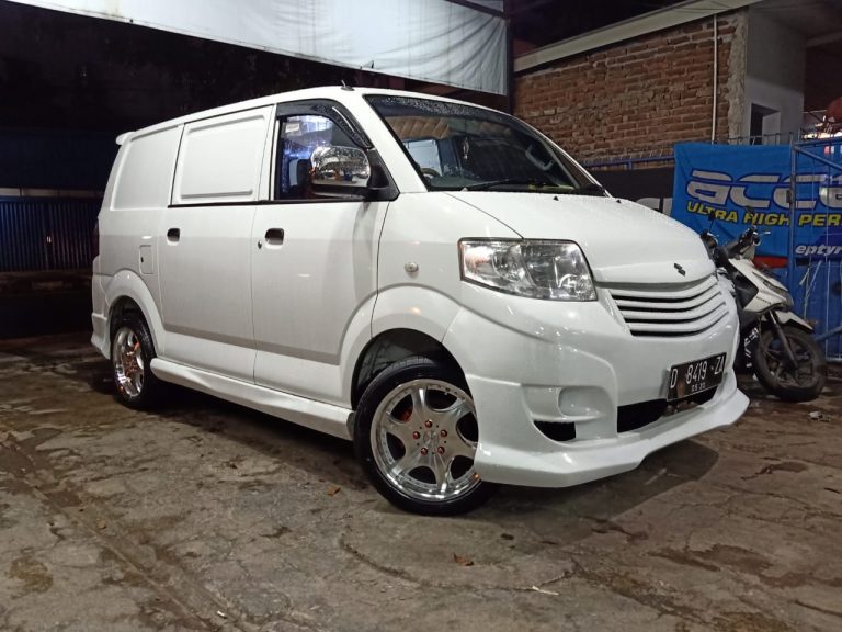 Modifikasi Suzuki APV dengan Velg HSR