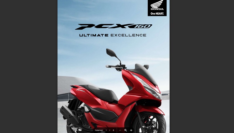 Brosur Honda PCX 160 2023