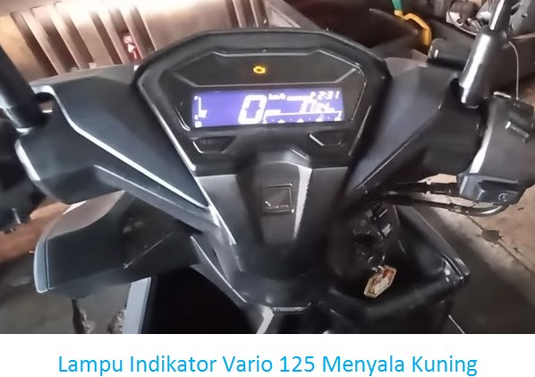 Lampu Indikator Vario Menyala Kuning