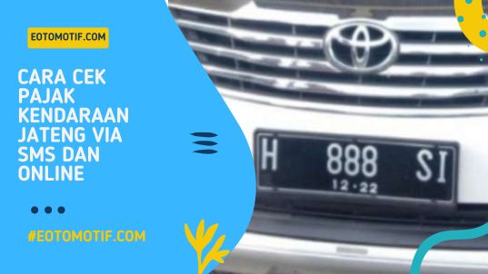 Cek Plat Nomor Jateng