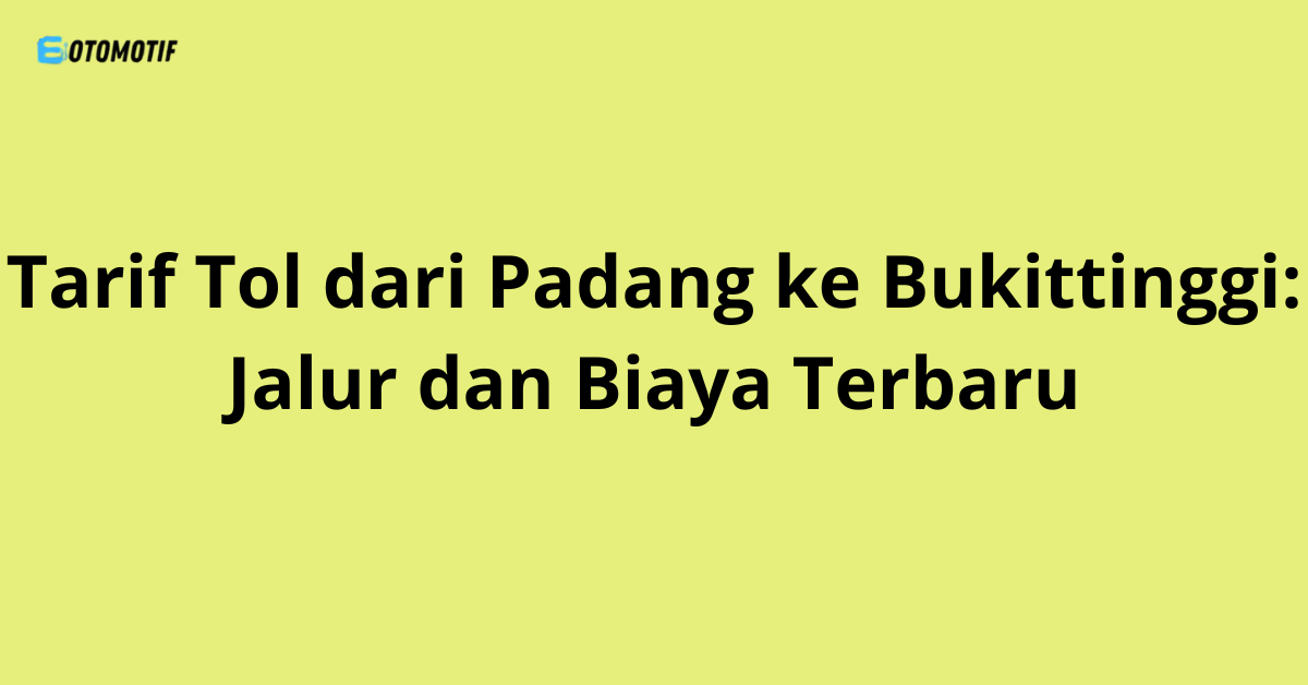 Berapa Tarif Tol dari Balikpapan ke Samarinda?